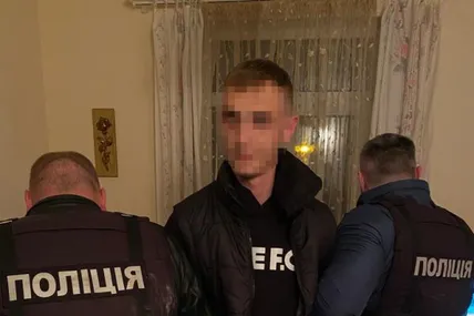 Зловмисник. Фото: Поліція Львівської області
