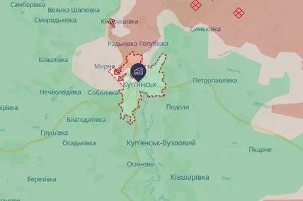 росіяни будуть знищені у Куп'янську: всередині міста ЗСУ займаються зачисткою, — Зеленський. Фото: DeepState