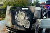 На Жовківщині вогнеборці разом з пожежною командою ліквідували пожежу у машині