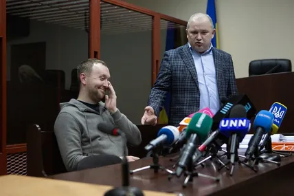 Фото Суспільного із зали суду