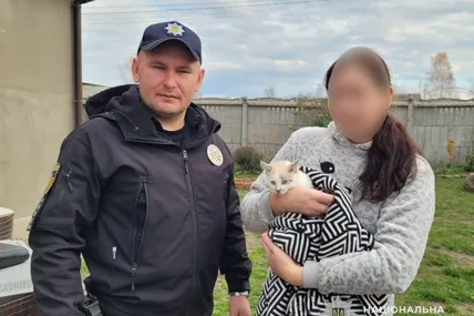Поліцейські Львівщини притягнули до відповідальності батька дитини, яка розмалювала кота