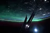 NASA опублікувало світлини зеленого полярного сяйва із космосу