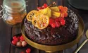 Кекс з сухофруктами і ягодами