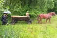 В останню свою дорогу італієць Кармен хотів проїхатися на конях. Українці його волю виконали…