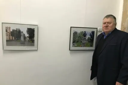 Йосип Марухняк і його роботи. Фото автора