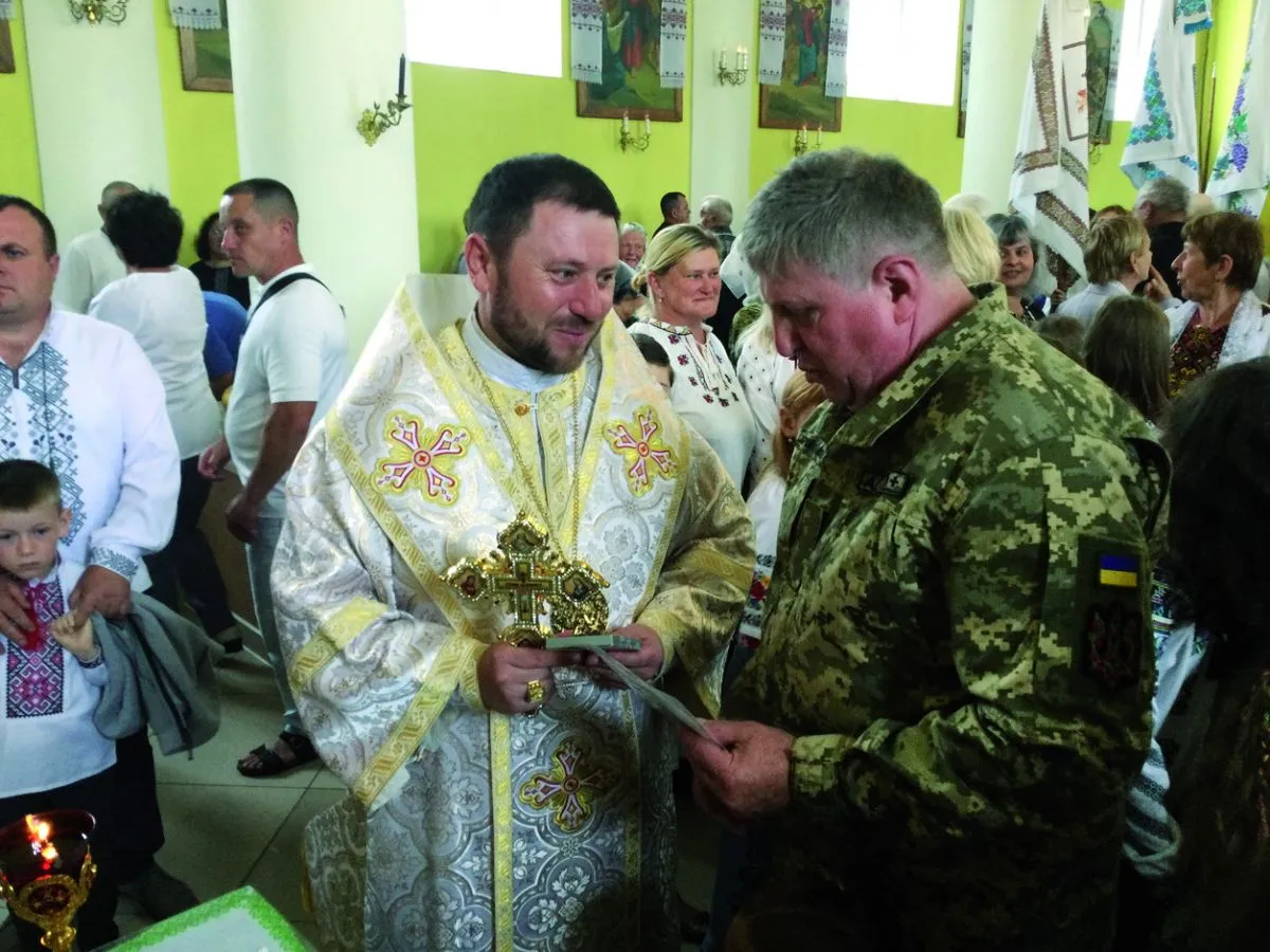 Зустріч із кардиналом не забуде артилерист Олег Поливко