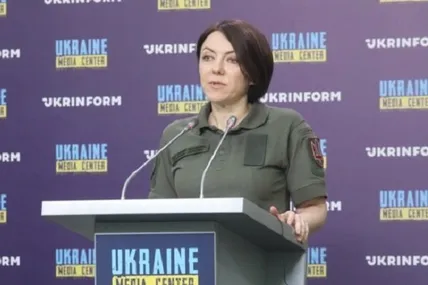 Заступниця міністра оборони України Ганна Маляр. Скрін із відео