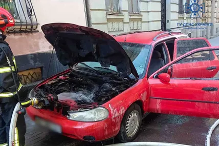 Пожежа. Фото: ДСНС у Львівській області