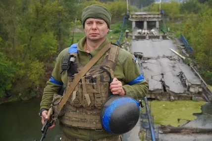 Юрій Лелявський. Фото командування Десантно-штурмових військ Збройних Сил України