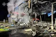 На Полтавщині після російського обстрілу загорілася АЗС: є постраждалий