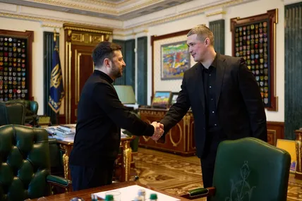 Михайло Федоров та Володимир Зеленський. Фото РБК-Україна