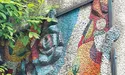 Коштовний твір мистецтва — на стіні гаража у промзоні