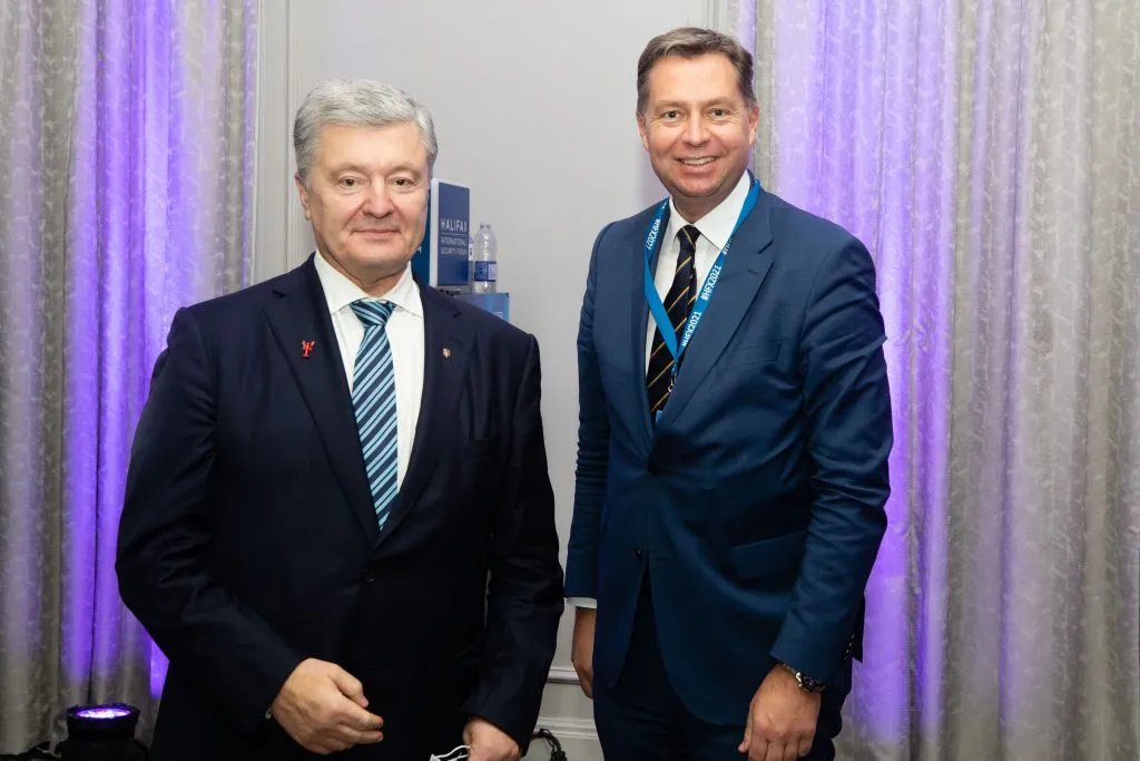 Петро Порошенко та Стефан Майєр. Фото зі сайту "ЄС"