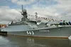 У Калінінградській області горів ракетний корабель «Серпухов»