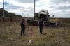 На Харківщині на ворожій міні підірвався комбайн