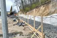 У Львові на Личаківській зводять габіонну підпірну стінку