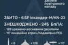 Цієї ночі сили ППО знешкодили 6 балістичних ракет та 245 ворожих БпЛА