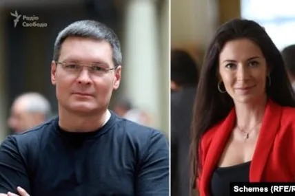 Євген Пивоваров та Ольга Савченко. Фото: Радіо Свобода
