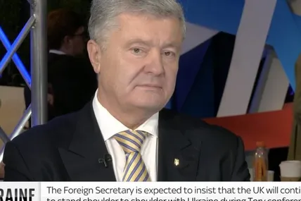 Петро Порошенко. Скрін із відео