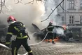 У центрі Львова горів «Prius» (фото)