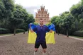 Ультрамарафонець Микола Таран збирає благодійним бігом гроші на бус для ЗСУ