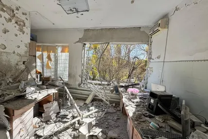 Зеленський відреагував на удар росіян по дитячій лікарні у Херсоні. Фото: Facebook / Володимир Зеленський