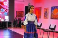 Діловий костюм і вечірня сукня у стилі вишиванки