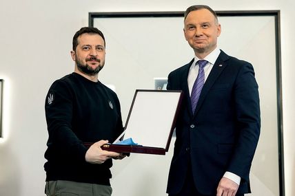 &laquo;Білого Орла&raquo; Зеленському вручив Дуда. Навроцький хоче відібрати&hellip;