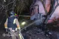 Унаслідок атаки безпілотників у Харкові спалахнула пожежа в житловому секторі та пошкоджено центральний парк