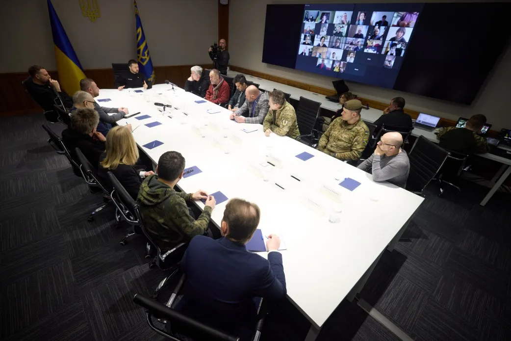Зустріч президента України з діячами культури та мистецтв. Фото ОПУ