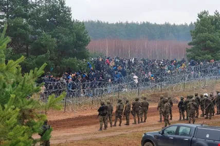 Білоруси обстріляли польських прикордонників