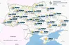 Прогноз погоди на наступну добу 22 липня 2025 року