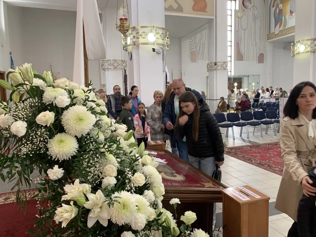 Сьогодні останній день, коли можна відвідати плащаницю.