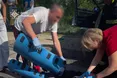 Зіткнення BMW і Volkswagen у Новояворівську: водія деблокували рятувальники