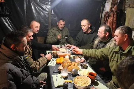 Святвечір у ЗСУ. Фото - Генштаб