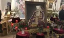 Собор Святого Юра замаїли живими та акварельними квітами