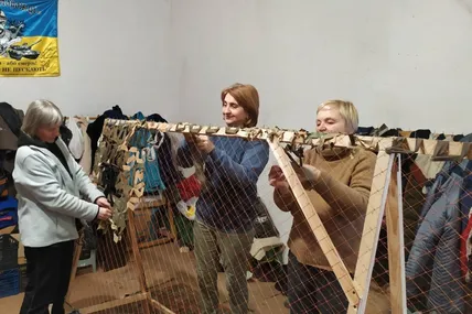 У Червонограді плетуть сітки