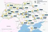 Прогноз погоди в Україні на 24 жовтня 2024 року