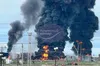 У Севастополі горить нафтобаза