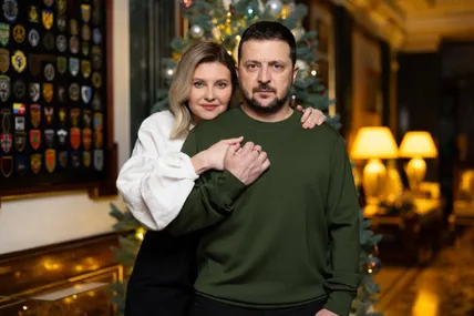Олена й Володимир Зеленські. Фото: ТСН