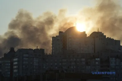 У Вінниці після атаки дронів значно погіршилася якість повітря. Фото: Укрінформ