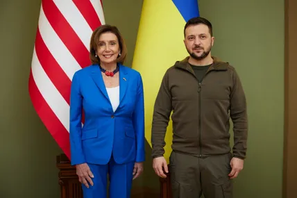 Спікерка Палати представників США прибула до Києва