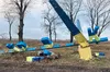Росіяни зруйнували стелу на в'їзді до Покровська, що на Донеччині
