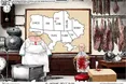 Західні карикатури про те, як нова адміністрація США грає на користь рф