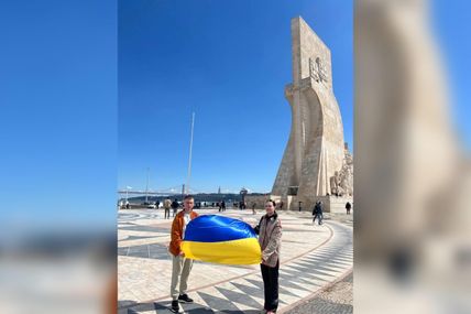 &laquo;У центрі Лісабона нам подарували український прапор&raquo;