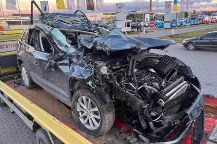 Водія Шкода Кодіак врятував пасок безпеки...
