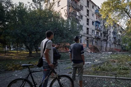 Наслідки ворожих обстрілів. Фото Павла Кириленка