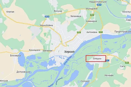 На Херсонщині детонує склад із боєкомплектом росіян. Фото із мережі