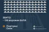 ППО збила 138 дронів, ще 119 не досягли цілей
