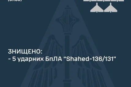 Статистика збитих ворожих цілей. Фото: Повітряні сили ЗСУ